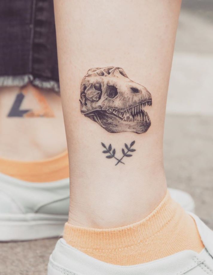 25 AweInspiring and Fun Dinosaur Tattoos Designs and Ideas