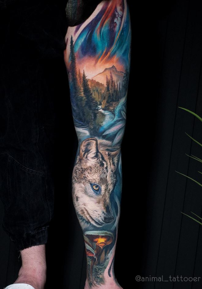 fairytale tattoo sleeve